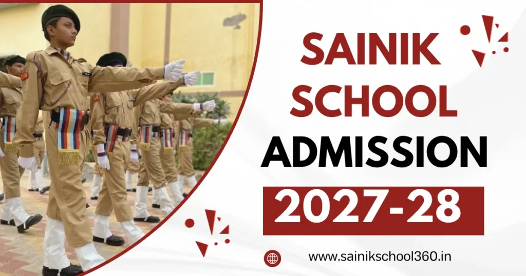 Sainik School Admission 2027-28
