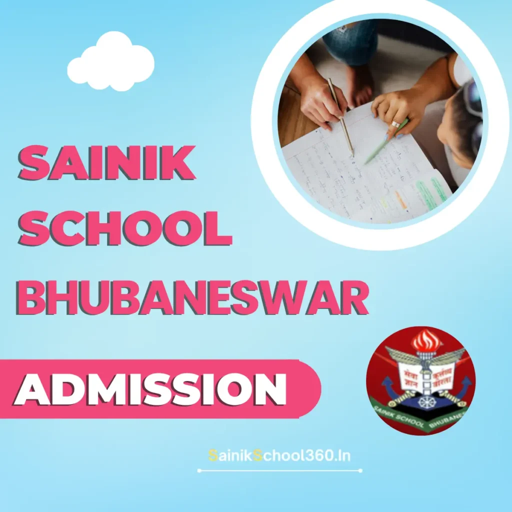 Sainik School Bhubaneswar Admission 2027-28