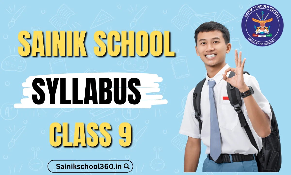 Sainik School Class 9 Syllabus 2027-28