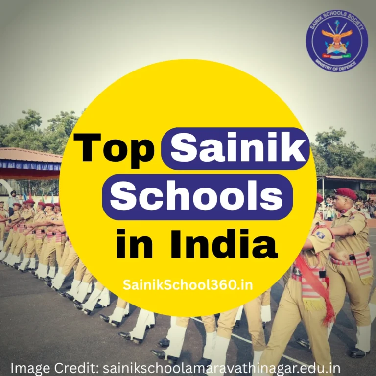 List of Top Sainik Schools in India