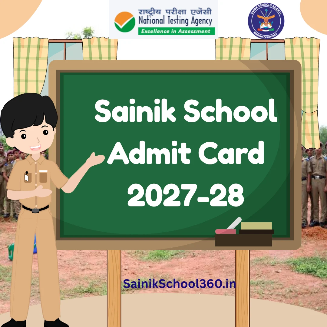 NTA Sainik School Admit Card 2027-28