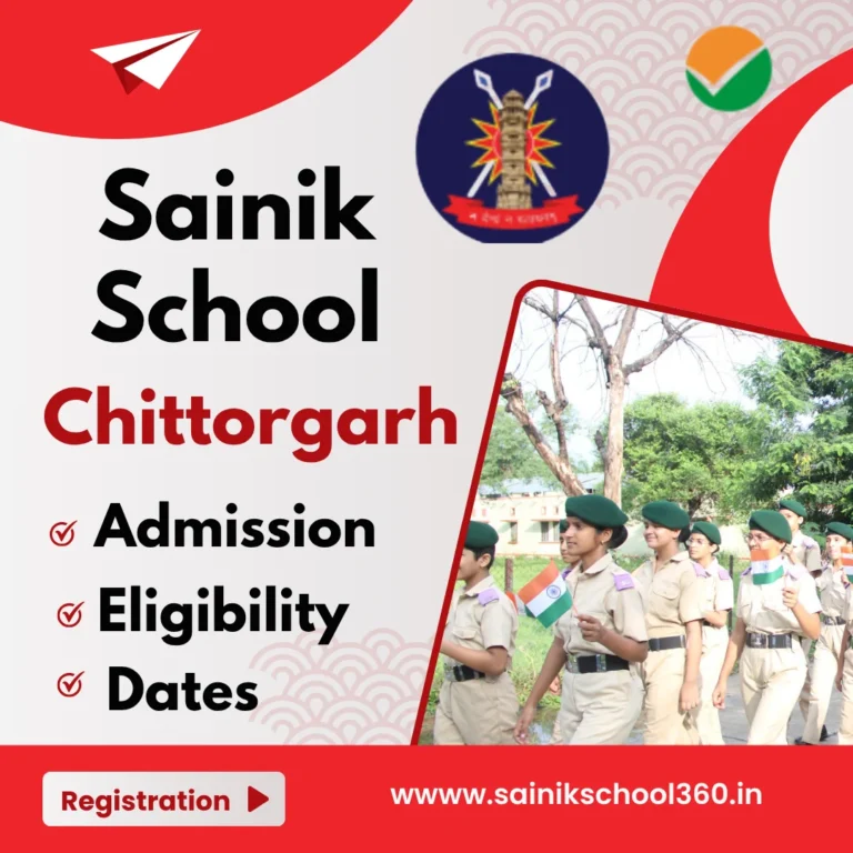 Sainik School Chittorgarh Admission 2027-28
