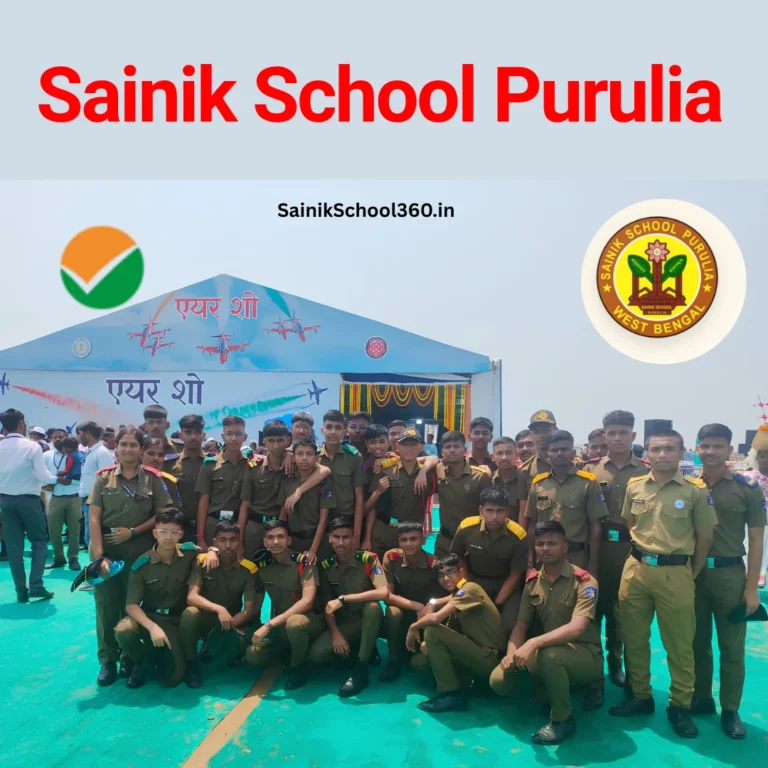 Sainik School Purulia West Bengal Admission 2027-28