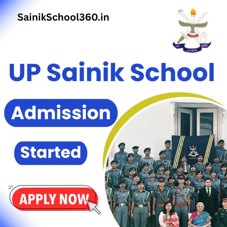 UP Sainik School Admission 2027-28